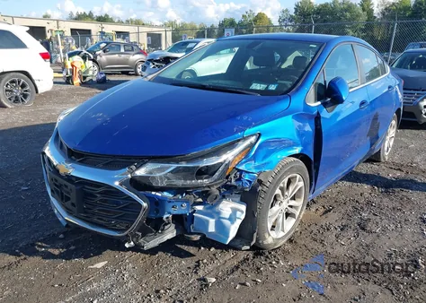 2019 Chevrolet Cruze Lt z USA, uszkodzony, nr VIN 1G1BE5SM6K7101750